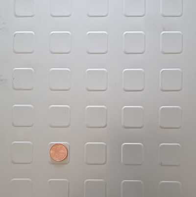 Prägung Quadrat 20mm